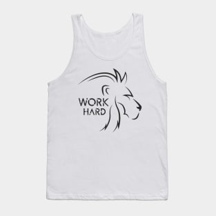 Work Hard Motivational Tank Top